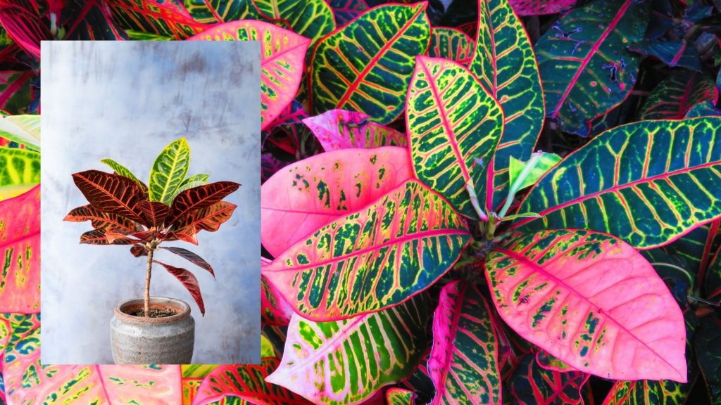 Croton plant